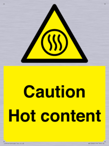 Caution Hot content